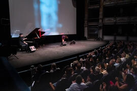 Concierto de Luz Casal. Apertura del Curso Académico 2019-2020 de la Escuela Técnica Superior de Arquitectura de la Universidad de Málaga. Teatro Cervantes. Octubre de 2019
