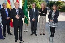 Inauguración de la Oficina de la Universidad de Sharjah, Emiratos Árabes. Jardín Botánico. Noviembre de 2015
