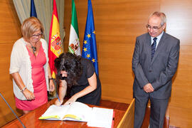 Toma de posesión del personal docente e investigador de la Universidad de Málaga. Rectorado. Octubre de 2011