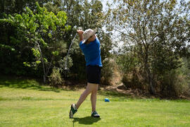 Jugadora de la Universidad de Toulouse Capitole. Campeonato Europeo de Golf Universitario. Antequera. Junio de 2019