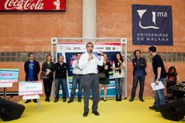 Jornadas de Puertas Abiertas de la Universidad de Málaga. Complejo Polideportivo Universitario. Abril de 2013