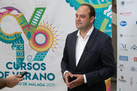 José Carlos Díez. Curso "Andalucía ante la era de la tecnología global". Cursos de Verano de la Universidad de Málaga. Málaga. Julio de 2019