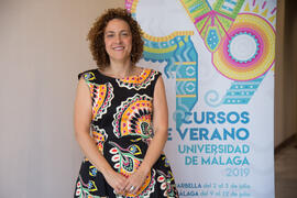 Mar López. Curso "Ciberseguridad y cibercriminalidad: dos caras de una misma moneda". Cursos de Verano de la Universidad de Málaga. Málaga. Julio de 2019