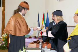 Investidura de nuevos doctores por la Universidad de Málaga. Paraninfo. Febrero de 2012