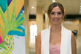 Ana Morales. Curso "Influencers, camino al éxito". Cursos de verano 2018 de la Universidad de Málaga. Marbella. Julio de 2018