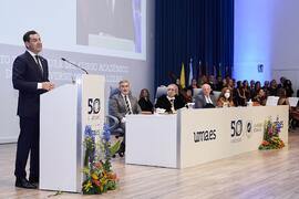 Discurso de Juan Manuel Moreno Bonilla. Solemne Acto de Apertura del Curso Académico 2022/2023 de las Universidades Andaluzas. Escuela Técnica Superior de Ingeniería Informática y Telecomunicaciones. Septiembre de 2022