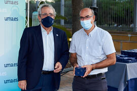 Homenaje al personal jubilado o que cumple 25 años de servicio en la Universidad de Málaga. Jardín Botánico. Septiembre de 2021
