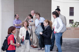 Visita anual de la conferencia de la RedOTRI en el centro histórico de Málaga. Junio de 2010