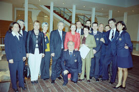 Inauguración del Rectorado por el príncipe Felipe. Málaga. Abril de 2002