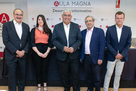 Desayuno Informativo de Aula Magna con motivo de su XX Aniversario. Consejo de Estudios Sociales y Comercio de la Universidad de Málaga. Mayo de 2018