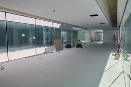 Interiores de la nueva Facultad de Psicología. Campus de Teatinos. Mayo de 2021