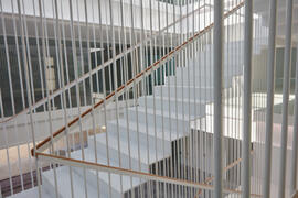 Interiores de la nueva Facultad de Psicología. Campus de Teatinos. Mayo de 2021