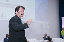 Marzo Edir Da Silva. Panel de expertos. 7º Congreso Internacional de Actividad Física Deportiva para Mayores. Escuela Técnica Superior de Ingeniería de Telecomunicaciones y de Informática. Noviembre de 2017