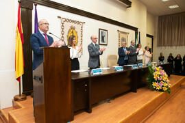 Intervención de José Pablo Lara. Celebración de San Lucas. Facultad de Medicina. Noviembre de 2019