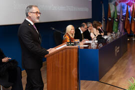 Intervención del Secretario General. Apertura del Curso Académico 2019/2020 de la Universidad de Málaga. Paraninfo. Septiembre de 2019