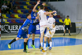 Partido Universidad de Mármara - Universidad de Suceava. Categoría masculina. Campeonato Europeo Universitario de Balonmano. Antequera. Julio de 2017