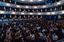 Concierto de Seiyu Oyama. Apertura del Curso Académico 2019-2020 de la Escuela Técnica Superior de Arquitectura de la Universidad de Málaga. Teatro Cervantes. Octubre de 2019