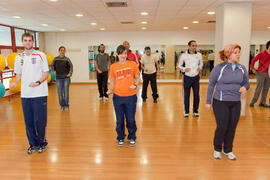 Taller de capacidades coordinativas. 4º Congreso Internacional de Actividad Físico-Deportiva para Mayores. Complejo Polideportivo Universitario. Marzo de 2011