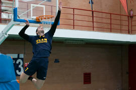 Partido UCAM - Universidad de Almería. Campeonato de España Universitario de Voleibol. Complejo Polideportivo Universitario. Abril de 2018