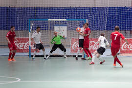 Partido Georgia contra Alemania. 14º Campeonato del Mundo Universitario de Fútbol Sala 2014 (FUTSAL). Antequera. Julio de 2014