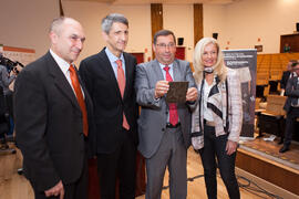 Homenaje de Unicaja a la Facultad de Económicas. Paraninfo. Abril 2015