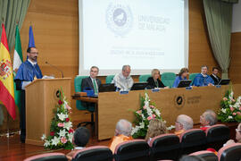 Investidura como Doctor "Honoris Causa" de Jean-Marie Lehn por la Facultad de Ciencias de la Universidad de Málaga. Edificio del Rectorado. Junio 2015