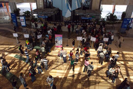 Recepción del 3º Congreso Internacional de Actividad Físico-Deportiva para Mayores de la Universidad de Málaga. Palacio de Ferias y Congresos de Málaga. Marzo de 2009