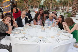 Cena de gala en el restaurante El Palmeral. Olimpiada Española de Economía, Fase Nacional. Puerto de Málaga Muelle 2 El Palmeral de las Sorpresas. Junio de 2015