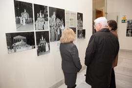 Inauguración de la exposición "Semana Santa, 1972. UMA 40 años compartiendo futuro". Rectorado. Marzo de 2013