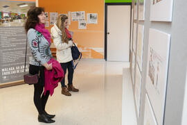 Inauguración de la exposición "Idígoras y Pachi. 50 años de la Facultad de Ciencias Económicas y Empresariales". Facultad de Económicas. Enero de 2016