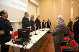 Inauguración curso de farmacología de la Universidad de Málaga. Colegio de Médicos. Málaga. Enero de 2012