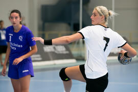 Partido Universidad de Aveiro - Universidad Ovidius de Constanta. Categoría femenina. Campeonato Europeo Universitario de Balonmano. Antequera. Julio de 2017