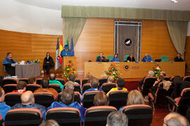 Investidura como Doctor "Honoris Causa" de D. Antonio García-Bellido por la Facultad de Ciencias de la Universidad de Málaga. Rectorado. Marzo de 2015