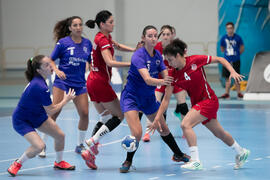 Partido Universidad de Akdeniz - Universidad  de Aveiro. Categoría femenina. Campeonato Europeo Universitario de Balonmano. Antequera. Julio de 2017