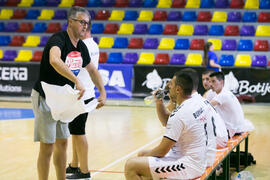Partido Universidad de Mármara - Universidad de Suceava. Categoría masculina. Campeonato Europeo Universitario de Balonmano. Antequera. Julio de 2017