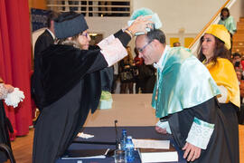Investidura de nuevos doctores por la Universidad de Málaga. Salón de Actos de la Facultad de Derecho. Enero de 2013