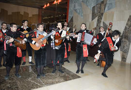 Recepción del Ayuntamiento de Málaga. 2º Congreso Internacional de Actividad Físico-Deportiva para Mayores de la Universidad de Málaga. Palacio de Ferias y Congresos de Málaga. Marzo de 2007
