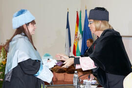 Investidura de nuevos doctores por la Universidad de Málaga. Paraninfo. Febrero de 2012