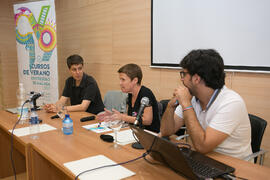 Mesa redonda: «Derribando barreras». Curso "Diversidad sexual". Cursos de verano 2019 de la Universidad de Málaga. Marbella. Julio de 2019
