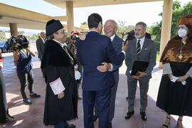 Momentos previos a la Apertura del Curso Académico 2022/2023 de las Universidades Andaluzas. Escuela Técnica Superior de Ingeniería Informática y Telecomunicaciones. Septiembre de 2022
