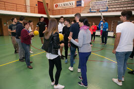 Taller de actividades recreativas y cooperación. 7º Congreso Internacional de Actividad Física Deportiva para Mayores. Escuela Técnica Superior de Ingeniería de Telecomunicaciones y de Informática. Noviembre de 2017