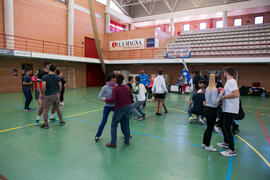 Taller de actividades recreativas y de cooperación. 7º Congreso Internacional de Actividad Física Deportiva para Mayores. Escuela Técnica Superior de Ingeniería de Telecomunicaciones y de Informática. Noviembre de 2017