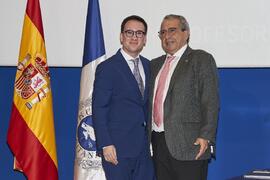 Toma de posesión de Eduardo Antonio Villena Alarcón como profesor titular del Área de Comunicación Audiovisual y Publicidad de la Universidad de Málaga. Toma de posesión de nuevos catedráticos y profesores titulares de la Universidad de Málaga. Paraninfo. Noviembre de 2023