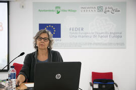Conferencia de María Linarejos Cruz. Curso "Patrimonio y Turismo Cultural". Cursos de Verano de la Universidad de Málaga. Vélez Málaga. Julio de 2018