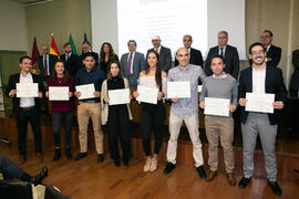 Entrega de diplomas a los mejores expedientes. III Encuentro "10Graduadxs10". Facultad de Ciencias Económicas y Empresariales. Noviembre de 2019