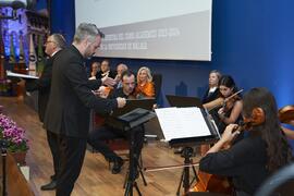 Actuación musical. Apertura del Curso Académico 2023/2024 de la Universidad de Málaga. Paraninfo. Septiembre de 2023