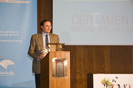 Entrega de premios del XXVI Certamen Bienal Internacional de Cine Fantástico de la Universidad de Málaga. Convento Santo Domingo, Ronda. Octubre de 2010