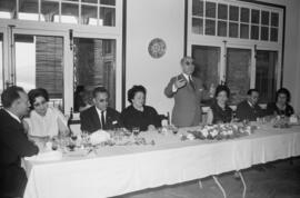 Málaga. Almuerzo en Gibralfaro. Abril de 1963