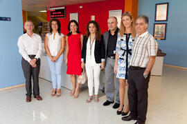 Inauguración de la exposición "Tecnologías Efímeras". Facultad de Ciencias Económicas y Empresariales. Octubre de 2014