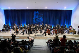 Concierto de Bandas Sonoras de la 31 edición de Fancine de la Universidad de Málaga. Auditorio de la Escuela Técnica de Ingeniería de Telecomunicaciones e Informática. Noviembre de 2021